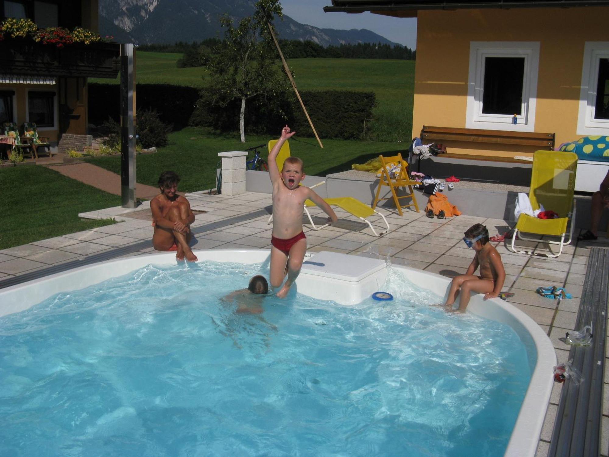 Ferienwohnung Alpenblick Hermagor-Pressegger See Exterior foto